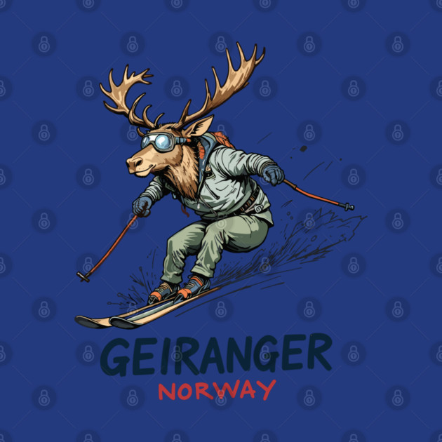 Geiranger Norway by JessArty