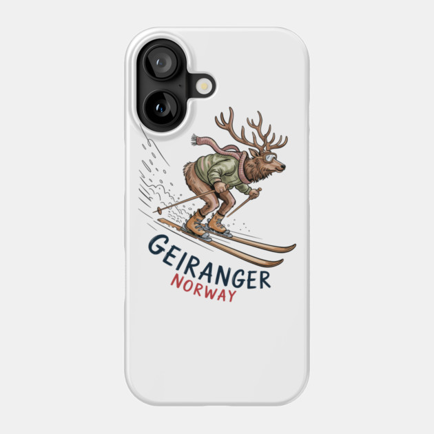 Geiranger Norway Phone Case by JessArty