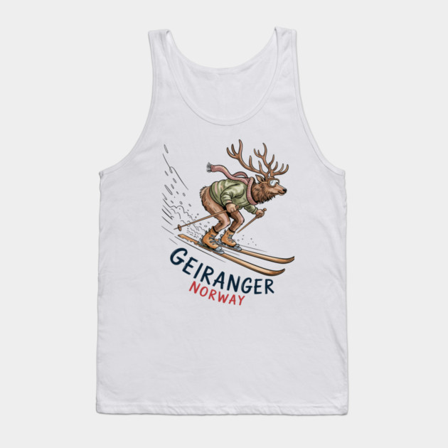 Geiranger Norway Tank Top by JessArty