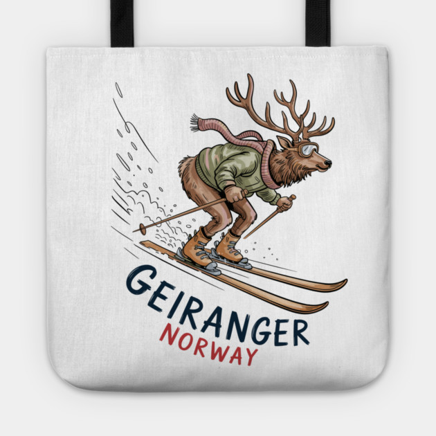 Geiranger Norway Tote by JessArty
