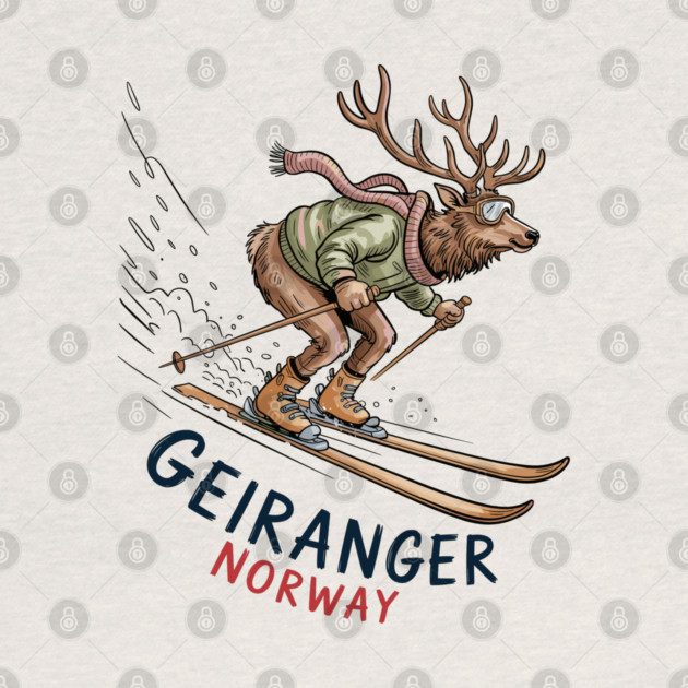 Geiranger Norway by JessArty