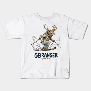 Geiranger Norway Kids T-Shirt