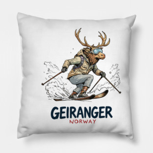 Geiranger Norway Pillow