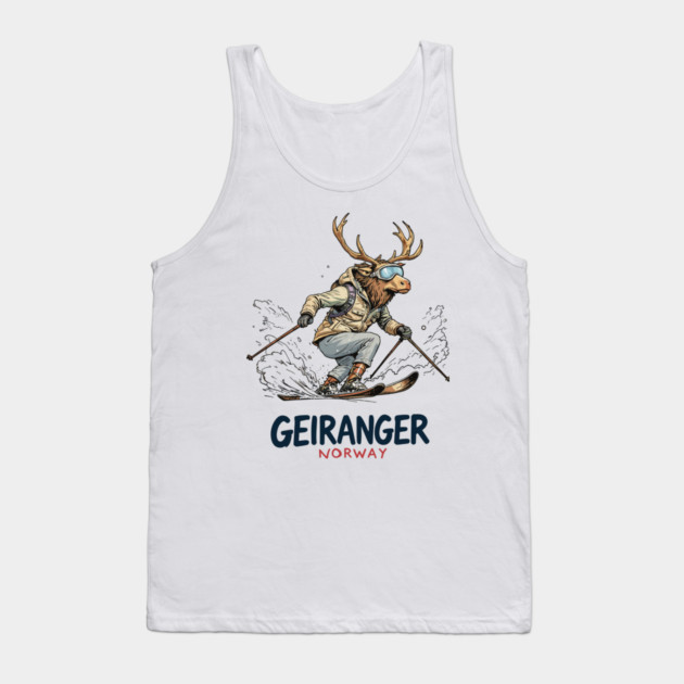 Geiranger Norway Tank Top by JessArty