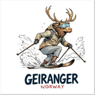Geiranger Norway Posters and Art