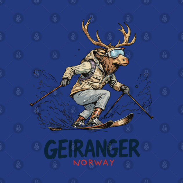 Geiranger Norway by JessArty