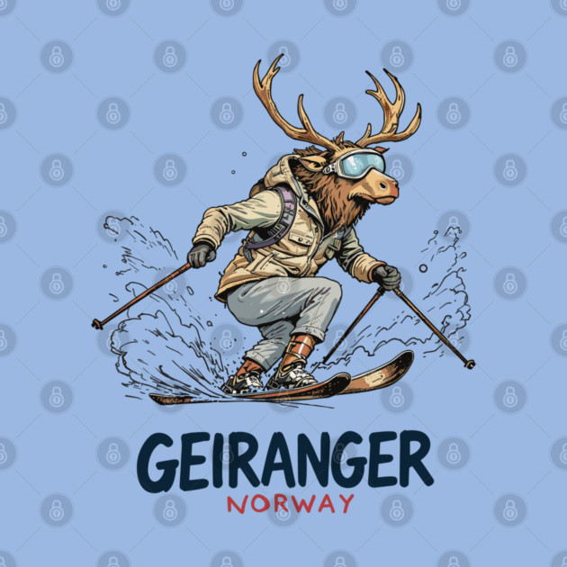 Geiranger Norway by JessArty