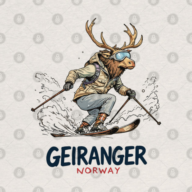 Geiranger Norway by JessArty