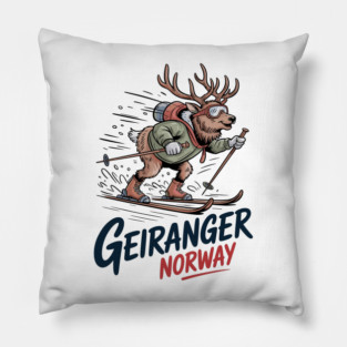 Geiranger Norway Pillow