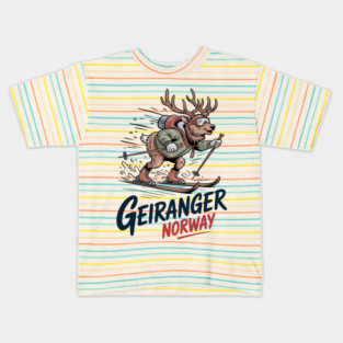 Geiranger Norway Kids T-Shirt