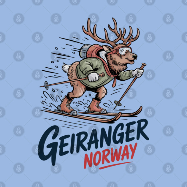 Geiranger Norway by JessArty