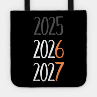 2025 2026 2027 Year Transition Countdown Tote