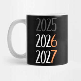 2025 2026 2027 Year Transition Countdown Mug