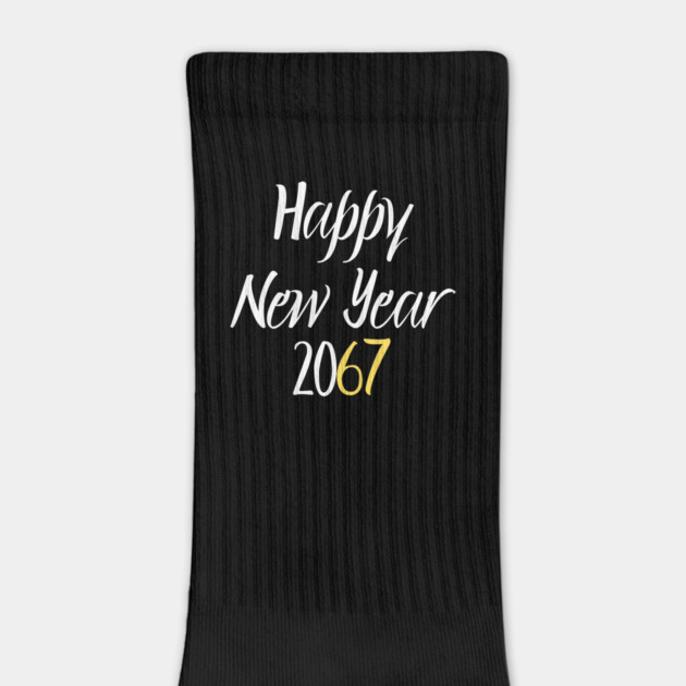 Happy New Year 2067 by Creatifly Graphic Tees
