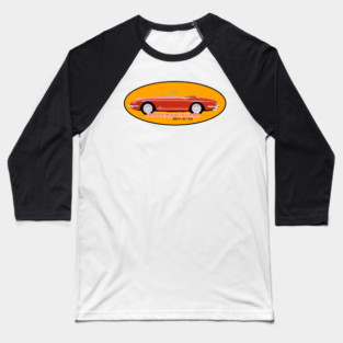 Ferrari 365 - orange - Japan Baseball T-Shirt
