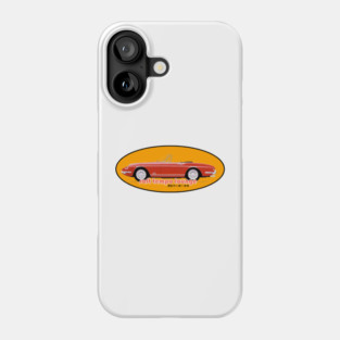 Ferrari 365 - orange - Japan Phone Case