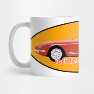 Ferrari 365 - orange - Japan Mug