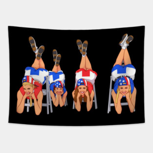 Drop Dead Gorgeous Pageant Dances Tapestry