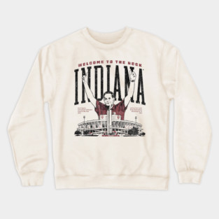 Welcome to the rock INDIANA - cignetti vintage Crewneck Sweatshirt