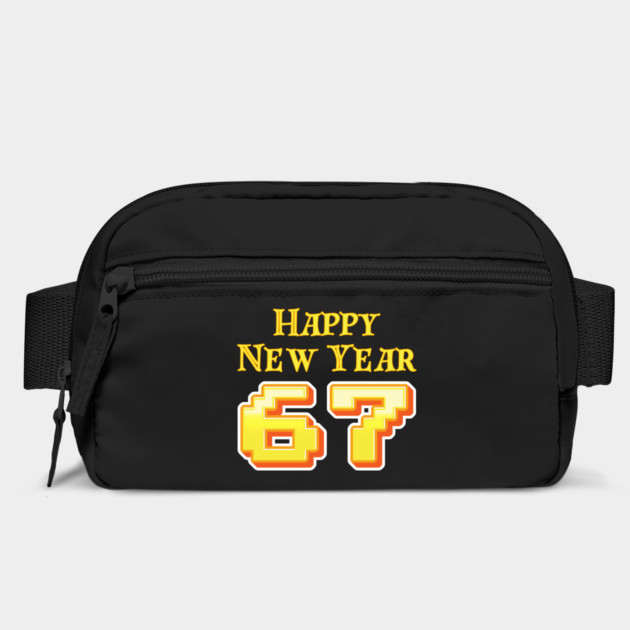 Happy New Year 67 Retro by Creatifly Graphic Tees