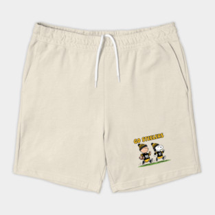 Pittsburgh Steelers - Snoopy & Charlie Brown Football M1212 Shorts