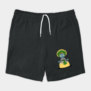 Cute Brazilian Zombie Girl Shorts