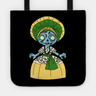 Cute Brazilian Zombie Girl Tote