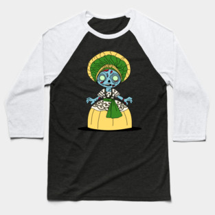 Cute Brazilian Zombie Girl Baseball T-Shirt