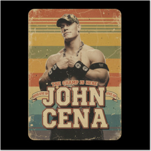 John Cena vintage Posters and Art