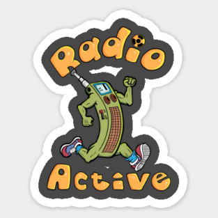 Radio Active Sticker