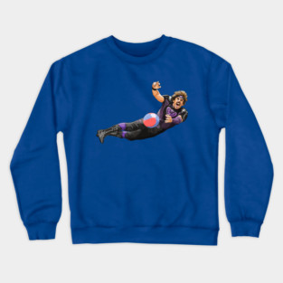 Dodgeball: Globo Gym's White Goodman Crewneck Sweatshirt