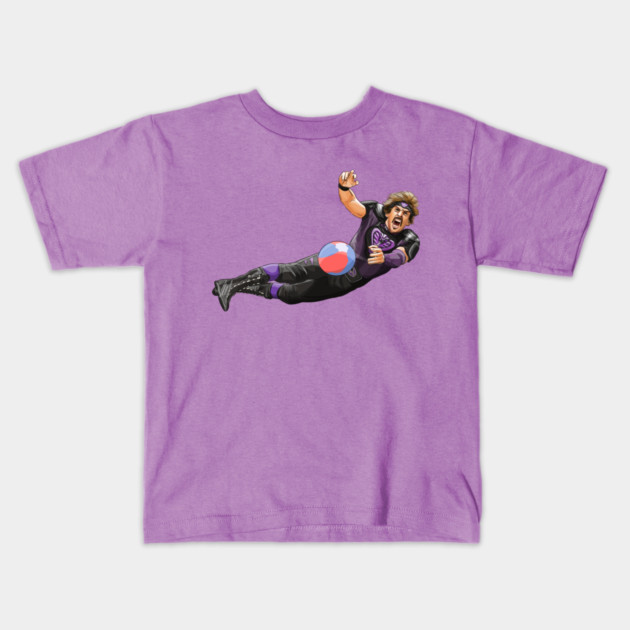 Dodgeball: Globo Gym's White Goodman Kids T-Shirt by 51Deesigns