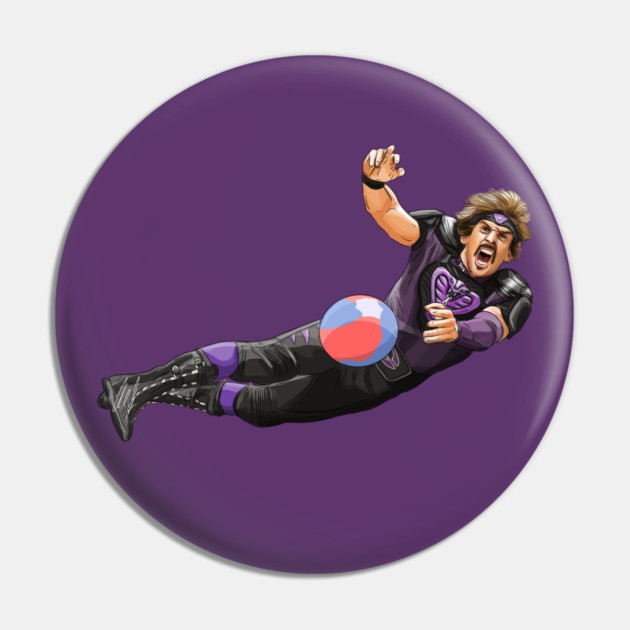 Dodgeball: Globo Gym's White Goodman Pin by 51Deesigns
