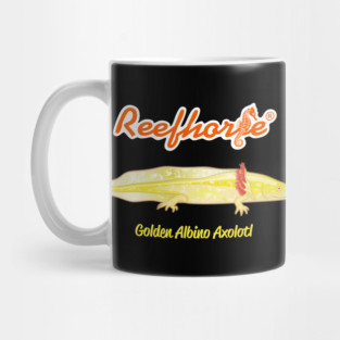 Golden Albino Axolotl Mug