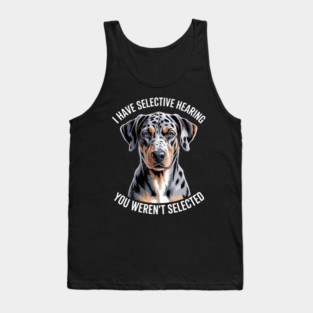 Catahoula Owner Funny Catahoula Leopard Dog Lover Tank Top