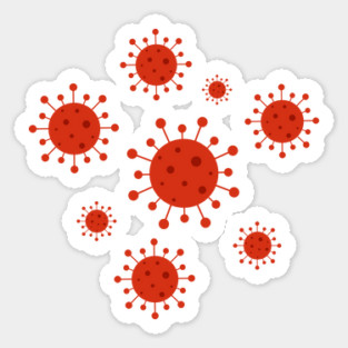Coronavirus Covid19 Sticker