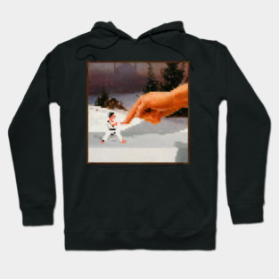 Minecraft Art Painting, Karate Hoodie
