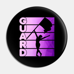 Color Guard Marching Band Flag Pin