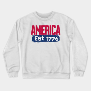 America Est 1776 Crewneck Sweatshirt