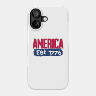 America Est 1776 Phone Case