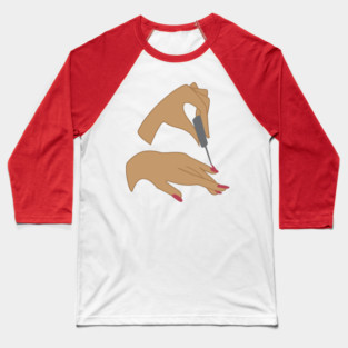 Nail Polish Baseball T-Shirt