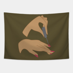 Nail Polish Tapestry