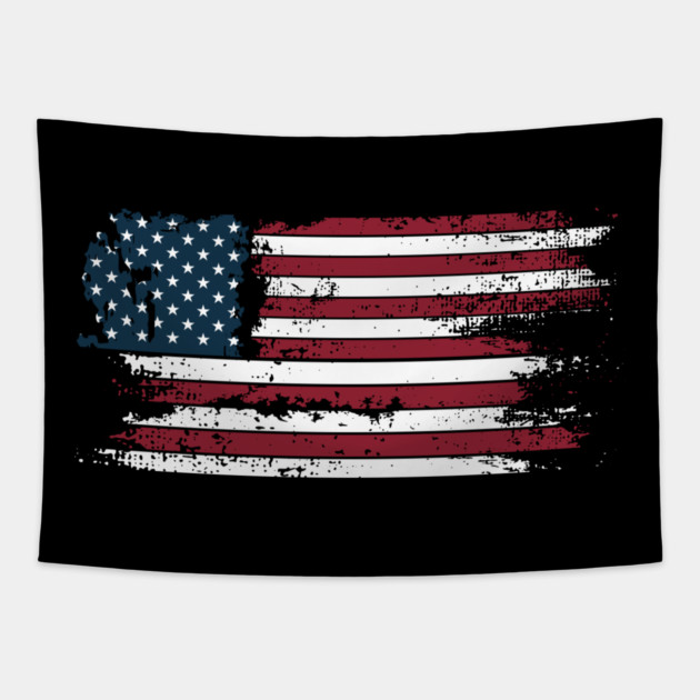 Us Flag Tapestry by Pixel Threads 