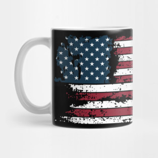 Us Flag Mug