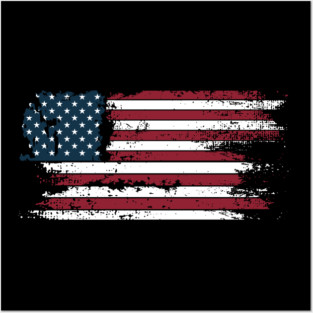 Us Flag Posters and Art