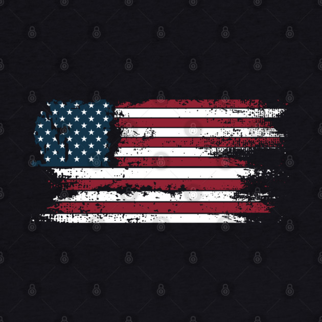 Us Flag by Pixel Threads 
