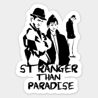 Stranger Than Paradise 1984 Sticker
