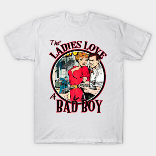 Th Vintage Worn Bad Boy Tee T-Shirt