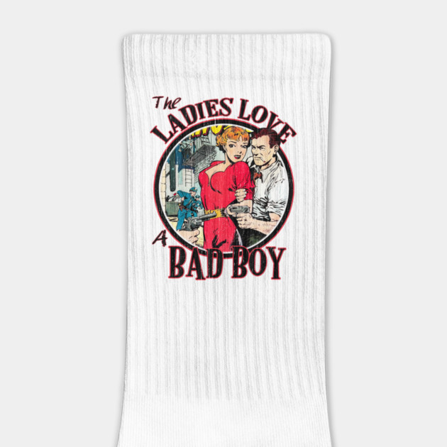 Th Vintage Worn Bad Boy Tee by Joaddo