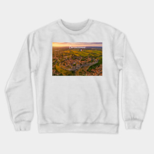 Carcassonne, France [Rectangle L] Crewneck Sweatshirt